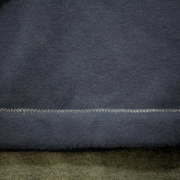 Sergent Major Navy Kids Hoodie with Floral and Butterfly Motif - Picture 4 of 5